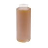 16 oz. (Honey Weight) Natural HDPE Cylindrical Bottle with 38/400 Neck  (Cap Sold Separately)